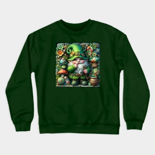 Gnome St. Patrick's Day Crewneck Sweatshirt